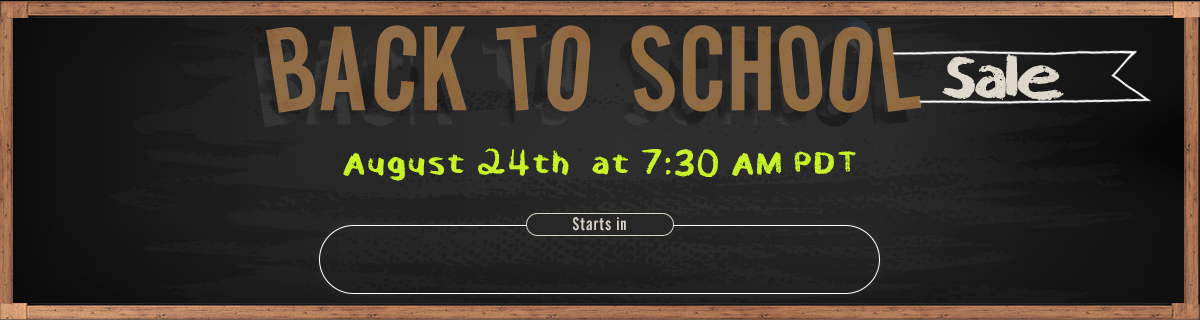 Back To School Sale
